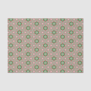Papier Mousseline Patters de Christmas
