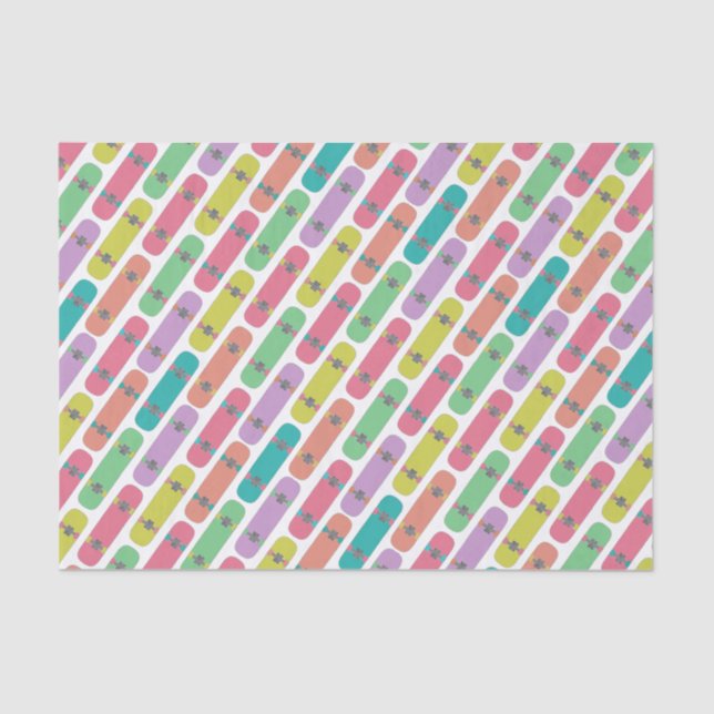 Papier Mousseline Patters du Colorful (Recto)