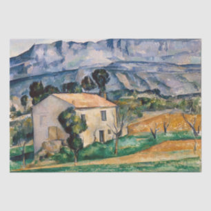 Papier Mousseline Paul Cezanne - Maison en Provence