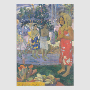 Papier Mousseline Paul Gauguin - Hail Mary / Ia Orana Maria