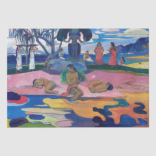 Papier Mousseline Paul Gauguin - Jour du Dieu / Mahana no atua