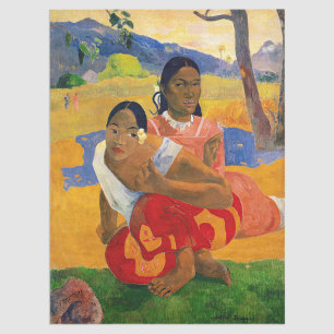 Papier Mousseline Paul Gauguin - Quand Vous Marierez-Vous ?