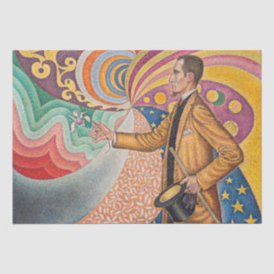 Papier Mousseline Paul Signac - Portrait de M Felix Feneon, Opus 217