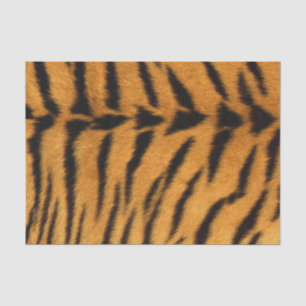 Papier Mousseline Peau animale Brown Safari Tigre VIP minima petit