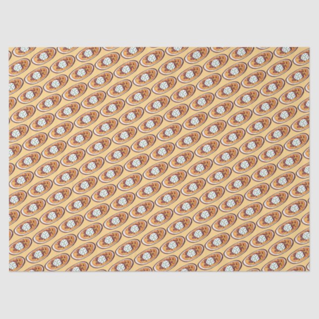 Papier Mousseline Peau de pomme de terre chargée Snack Alimentation  (Recto)