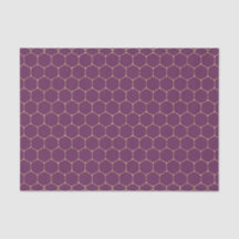 Peigne de miel violet et or (Design 15 série viole
