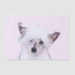 Papier Mousseline Peinture chinoise en poudre - Art Chien