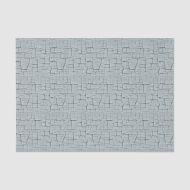 Papier Mousseline Peinture de craquement de bleu de fer (Recto)
