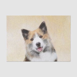 Papier Mousseline Peinture islandaise pour chien de mer - Art origin