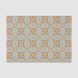 Papier Mousseline Père Noël Fe Motif de carreaux géométriques