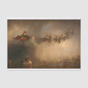Papier Mousseline Père Noël par William Holbrook Beard