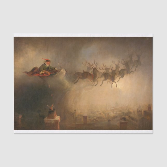 Papier Mousseline Père Noël par William Holbrook Beard (Recto)