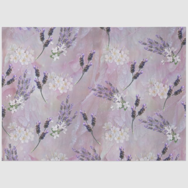 Papier Mousseline Pétales roses gouttelettes arrière - plans avec la (Recto)