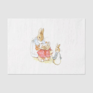 Papier Mousseline Peter Rabbit et ses soeurs (par Beatrix Potter)