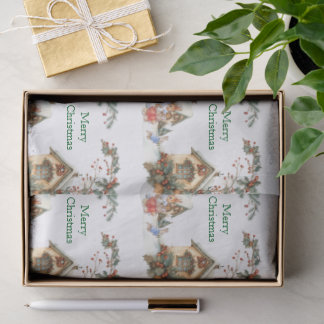 Papier Mousseline Peter the Rabbit Merry Christmas