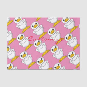 Papier Mousseline Petit canard blanc debout Thunder_Cove