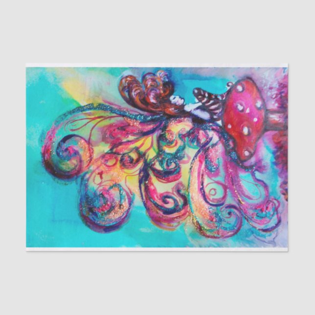 PAPIER MOUSSELINE PETITE ELLE DE CHAMPIGNONS (Recto)