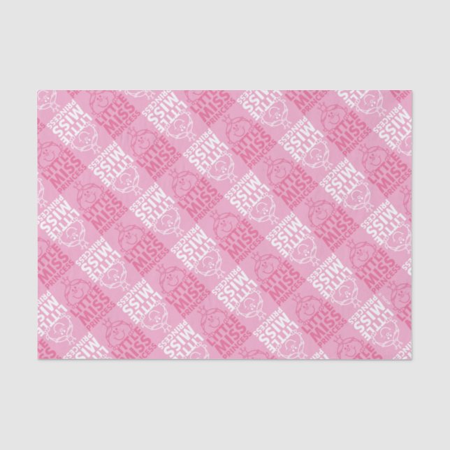 Papier Mousseline Petite Mlle Princesse | Joli En Motif rose (Recto)