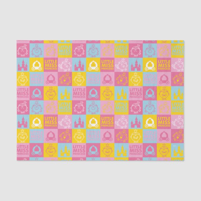 Papier Mousseline Petite Mlle Princesse | Pretty Pastel Motif (Recto)