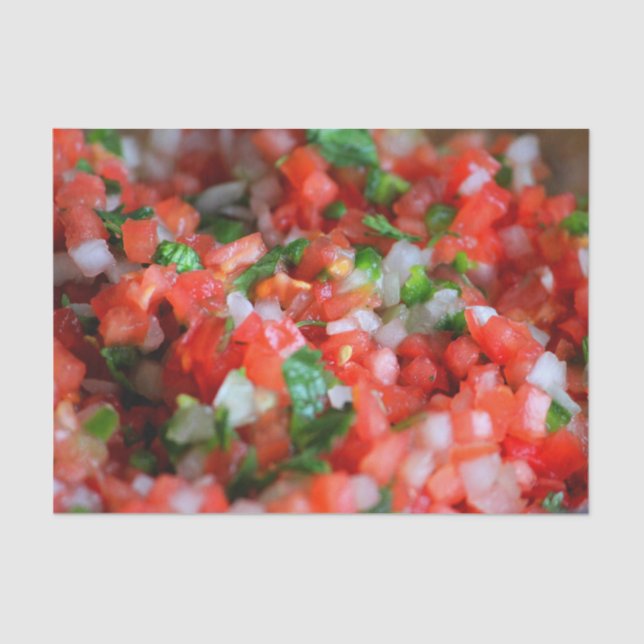 Papier Mousseline Pico de Gallo (Recto)