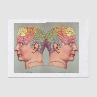 Papier Mousseline Picture of Perfect Health Vintage Anatomy