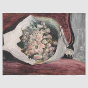 Papier Mousseline Pierre-Auguste Renoir - Bouquet dans une boîte