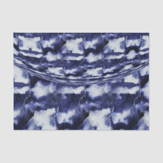Papier Mousseline Pierre de marbre bleu marine Calme
