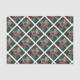 Papier Mousseline Pin de Noël