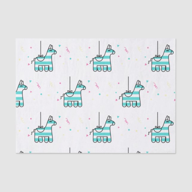 Papier Mousseline Piñata Fiesta (Recto)