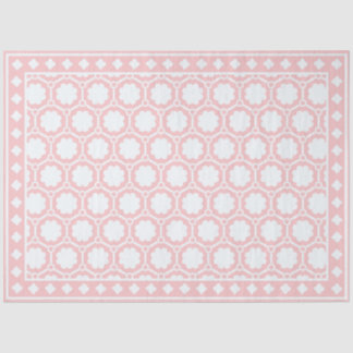 Papier Mousseline Pink Modern Bone Inlay Decoupage Paper