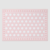 Pink Modern Bone Inlay Decoupage Paper