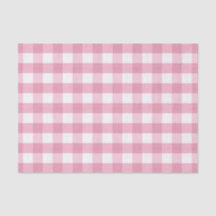 Pink & White Classic Gingham Pattern