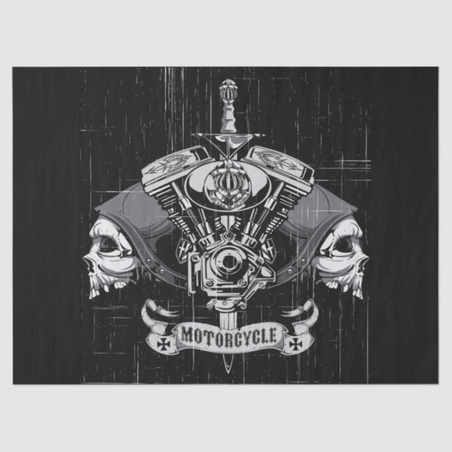 Papier Mousseline pistolet à moteur knight (Recto)