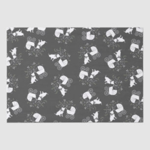 Papier Mousseline Pit Bull Chien Baby shower Genre Neutre Pitbull
