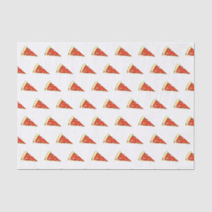 Papier Mousseline Pizza Party Fromage Pepperoni Pie tranche Pizzeria