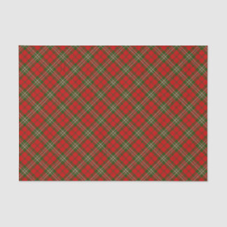 Papier Mousseline Plaid de Noël