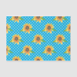 Papier Mousseline Plaine de tournesol