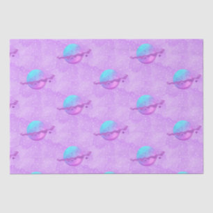 Papier Mousseline Planète pourpre