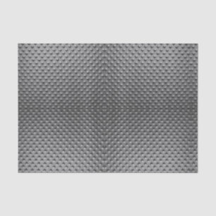Papier Mousseline Plaque métallique diamant - Argent
