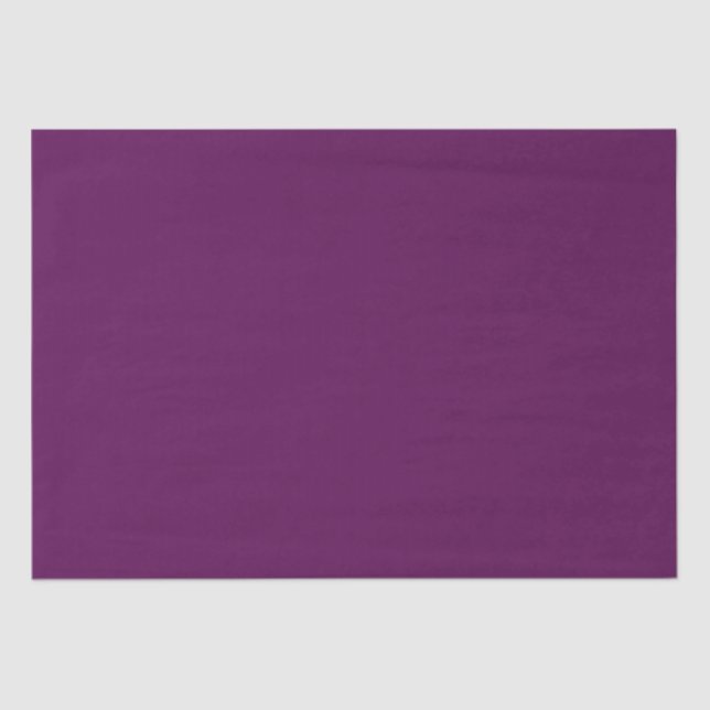 Papier Mousseline Plum Perfection - Plum solide élégant - (Recto)