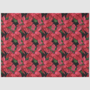 Papier Mousseline Poinsettia Paper Series Design 3