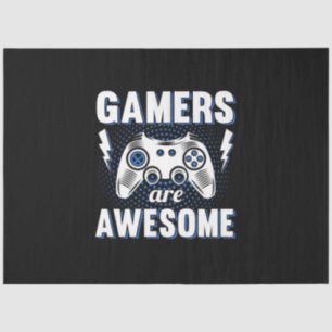 Papier Mousseline Poison gamer   Gamers