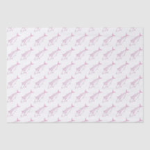 Poisson Bonito mignon en rose et blanc pastel