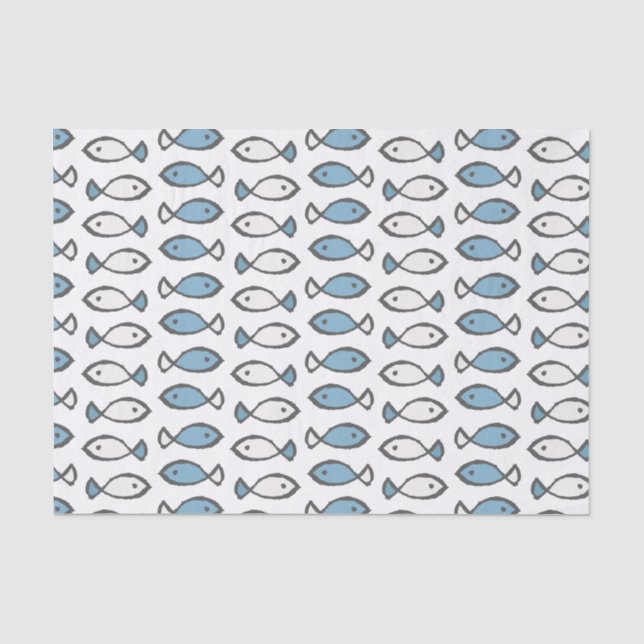 Papier Mousseline Poisson de caniche (Recto)