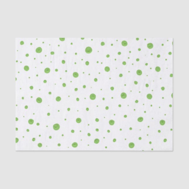Papier Mousseline Polka-Dot (Recto)