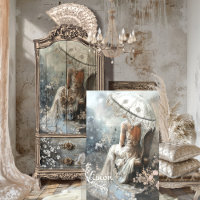 Portrait de fantaisie parisienne avec lining argen