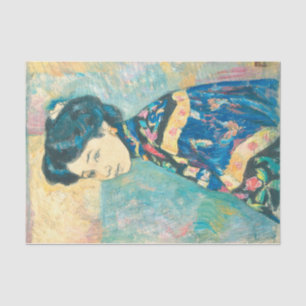 Papier Mousseline Portrait d'une femme japonaise (par Fujishima Take