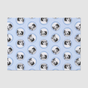 Papier Mousseline Portugais peinture de chien d'eau PWD Art original