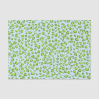 Poster de animal Leopard Motif cadeau vert