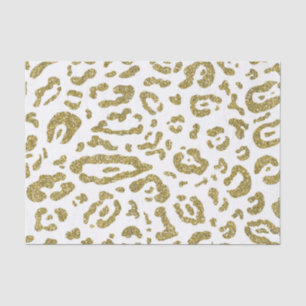 Papier Mousseline Poster de animal White Cheetah Leopard de la Parti